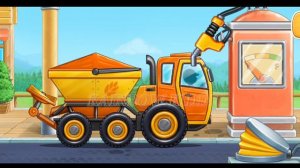 GOKIDS AGRO GAME FOR KIDS|CHILDREN'S LEARN CONSTRUCT VEHICLES|HOW TO GROW WHEATS GAME|RAINBOWKIDDIE