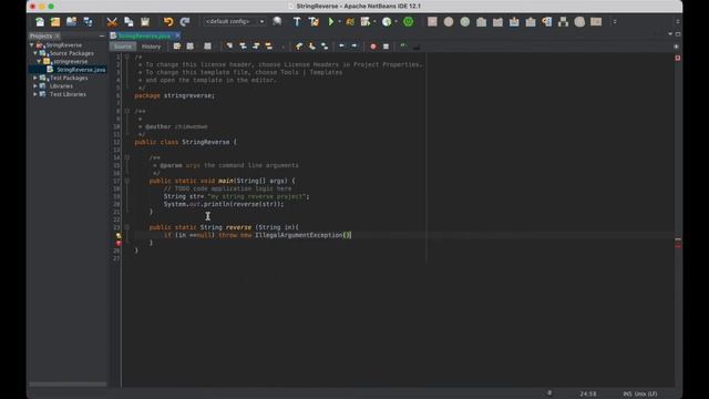 01 | How to reverse a String in Java смотреть онлайн