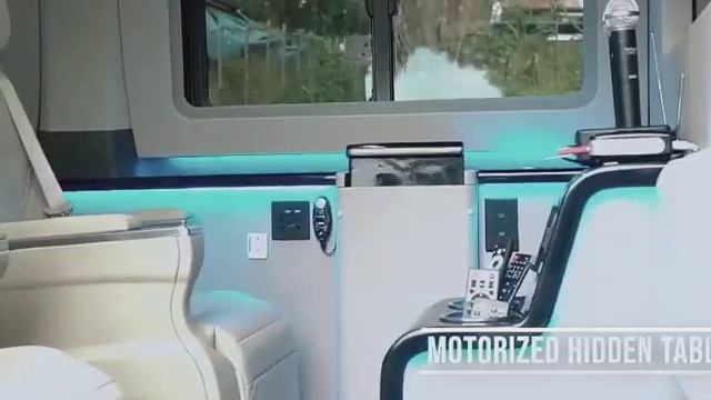 Ford Transit 2022 | Mobile VIP Entertainment Home modifications with all Motorized set-up. смотреть онлайн