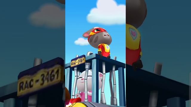 Talking Tom Hero Dash Run Game | TOM SAVING ANGELA - NO DAMAGE смотреть онлайн