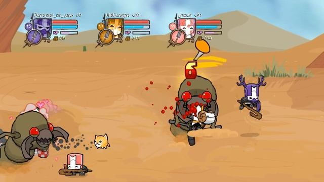 Castle Crashers Кооператив #11 - Ниндзя пираты смотреть онлайн