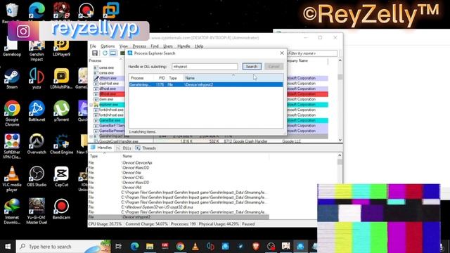 Tutorial Cheat Part 2 CottonBuds Update 3.6 Process Explorer #genshinimpact смотреть онлайн