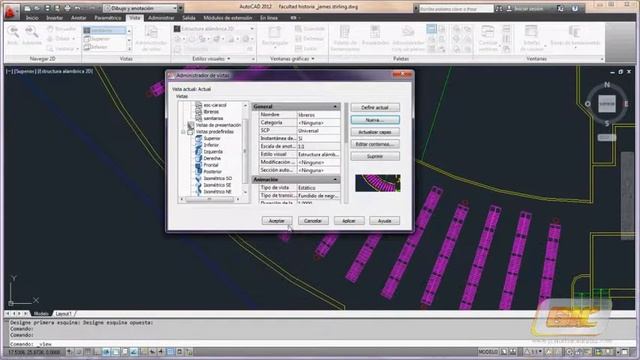 14.0-c Autocad 2013. Administración de Vistas смотреть онлайн