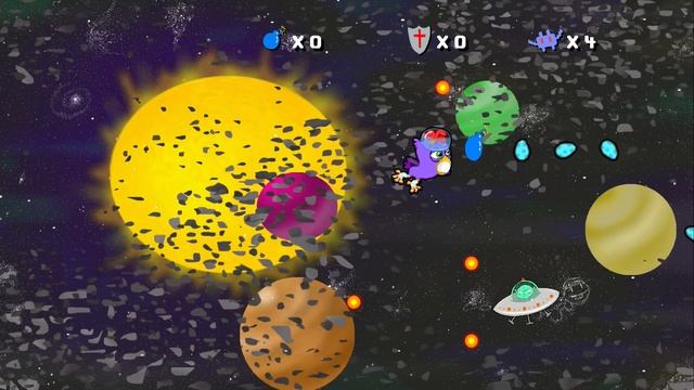 Purple Chicken Spaceman "DEKE IT LIKE DODGEMAN" achievement guide смотреть онлайн