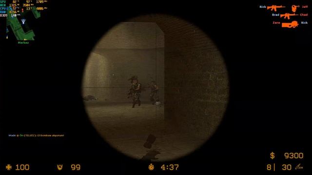 Counter Strike: Source - Intel® Core™ i5 10400F - NVIDIA GeForce 4 GB GTX 1050 Ti - 16 GB RAM смотреть онлайн