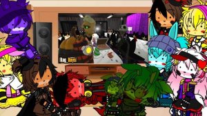 фнаф реакция на руг дейс хэллоуин | Gacha club