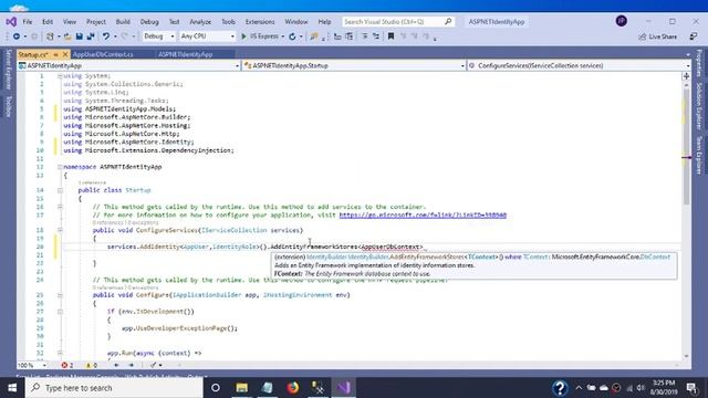 ASP.NET Core Identity | How to add custom columns in dbo.AspNetUsers using EntityFramework Core смотреть онлайн