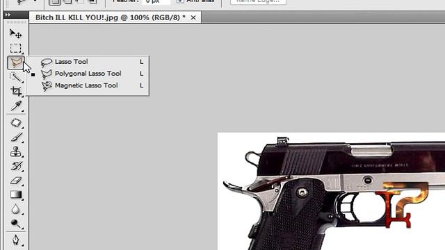 How to :: Cut/Crop an image :: Photoshop CS4 смотреть онлайн