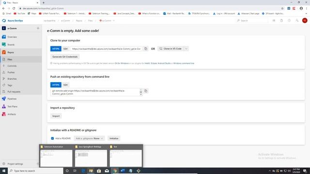 Azure DevOps - Lesson 23 | Manage Azure Repos using Git Bash | Git Clone, Commit, Push & Add| смотреть онлайн