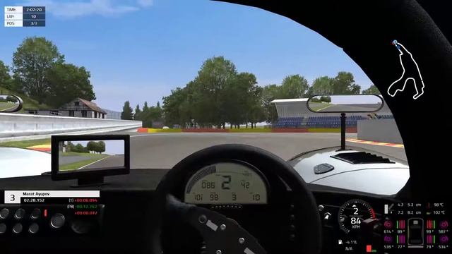 Automobilista - One Hour of Spa - тесты смотреть онлайн