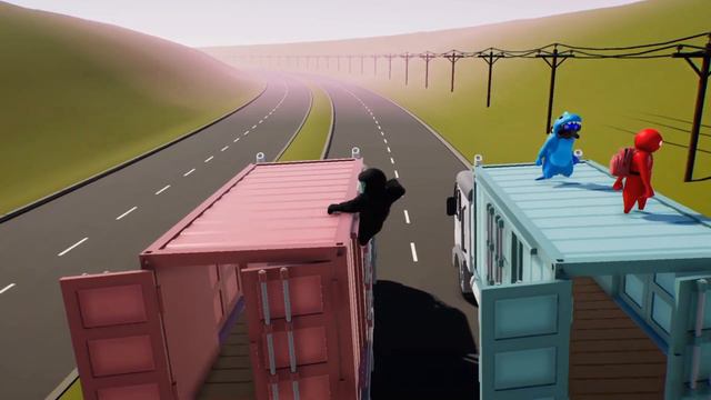 Club Penguin Gone Wild (Gang Beasts Funny Moments) смотреть онлайн