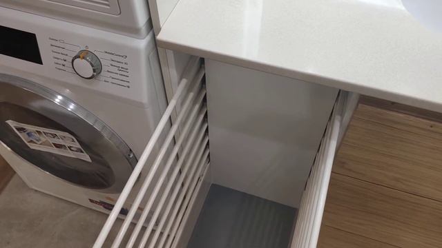 Мебель из фанеры в ванную. Зеркало с подсветкой. смотреть онлайн