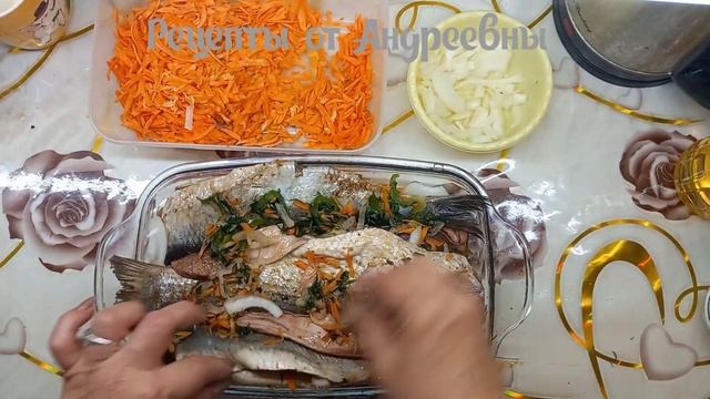 Кефаль запечённая в духовке. Быстро и очень вкусно ? смотреть онлайн