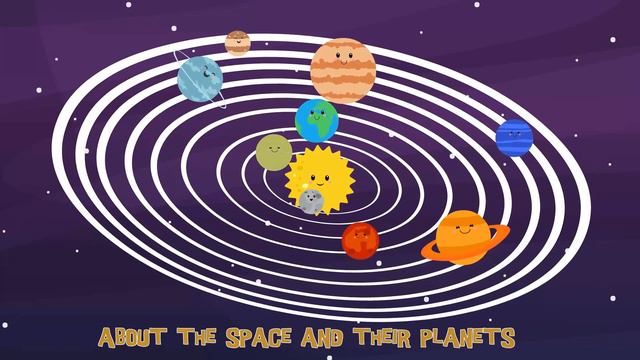 The Planet Song | Nursery Rhyme With Lyrics | Solar System Song For Children смотреть онлайн