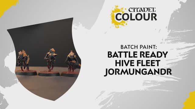 Batch Paint Battle Ready Hive Fleet Jormungandr