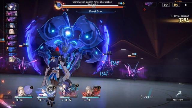 [100% F2P Auto Mode] How to defeat Starcrusher Swarm King | Honkai Star Rail смотреть онлайн