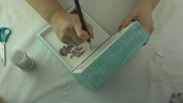 Decoupage Tutorial - Christmas Set With Clock 2020 - DIY