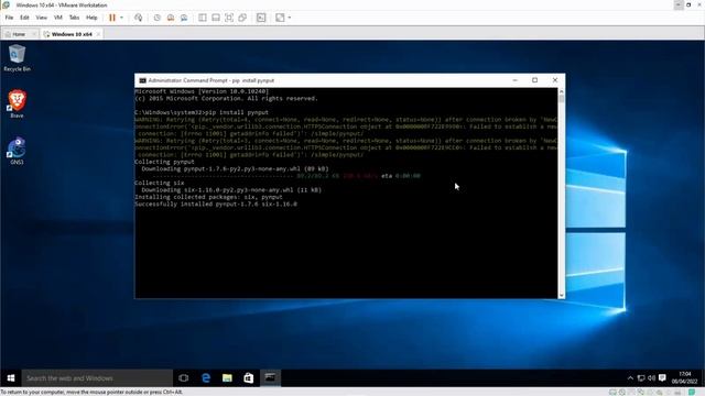 How to Install pynput Library using CMD on a Windows Computer. смотреть онлайн