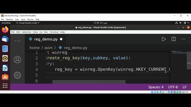 How to Create a new Windows Registry Key in Python смотреть онлайн