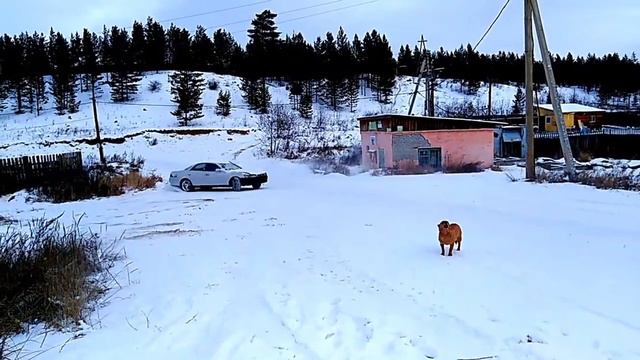 Марк 2- дрифт 90 кузов, зима смотреть онлайн