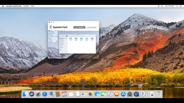Change System Font - Mac OS High Sierra смотреть онлайн