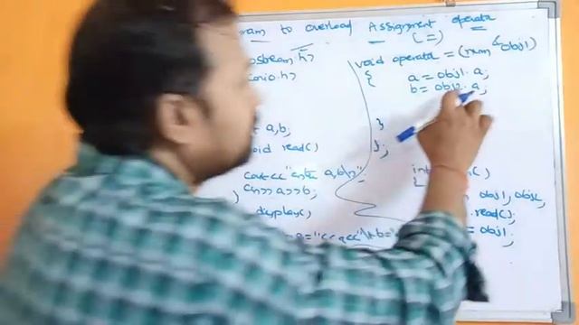 Overloading Assignment Operator(=) || C++ Program смотреть онлайн