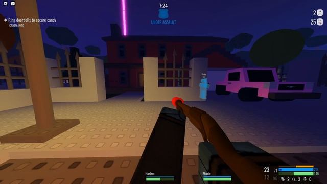 Me playing the new Trick or Treat Heist for the first time [ROBLOX Notoriety] смотреть онлайн