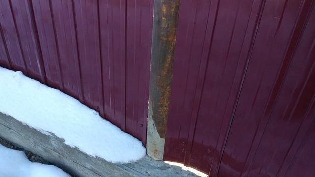 Как не нужно делать ворота и забор!!! смотреть онлайн