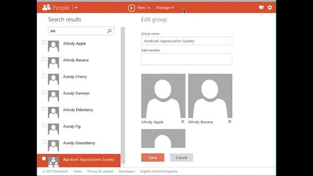 How to add contacts to a group in Outlook.com смотреть онлайн