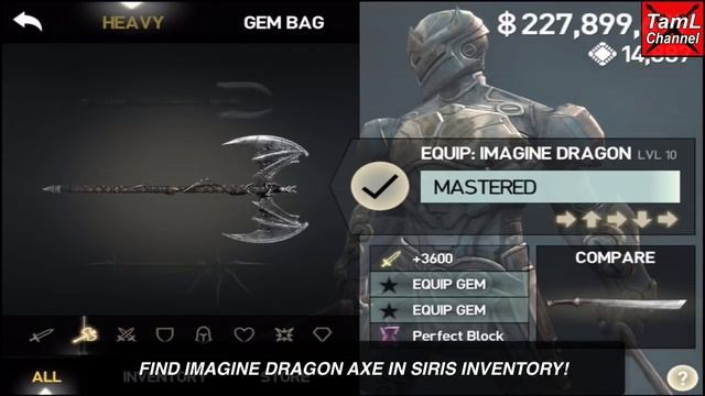 Infinity Blade 3: HOW TO GET IMAGINE DRAGONS AXE! смотреть онлайн