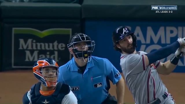 Dansby Swanson Extends The Braves Lead With 2-Run Homer | Braves vs. Astros (Game 6) смотреть онлайн