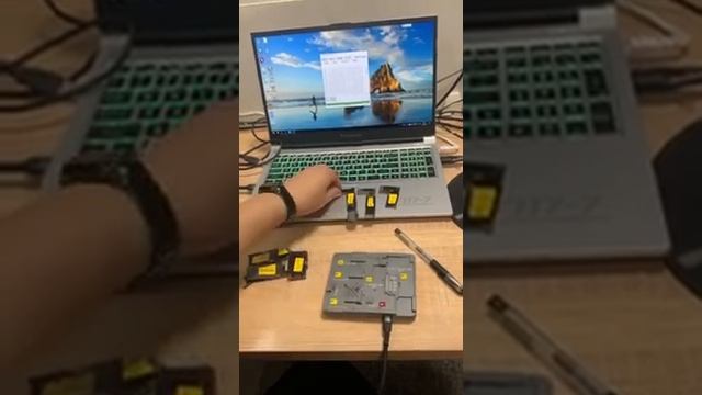 EEPROM programmer for Mobile motherboard repair смотреть онлайн