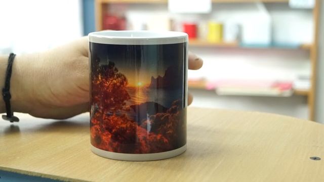Кружка "Хамелеон". Сублимация. Термоперенос. смотреть онлайн