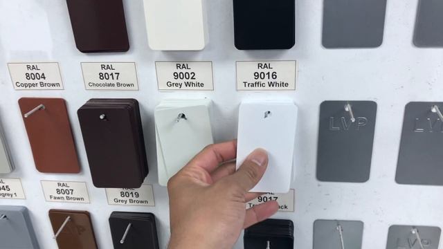 RAL Powder Coated Color Chip Plate Samples | Crosslink Paints смотреть онлайн