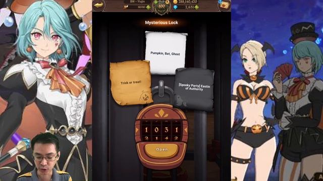 Code Mysterious Lock Quest Halloween 7DS The Seven Deadly Sins Grand Cross SDSGC смотреть онлайн