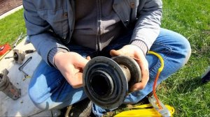 CFORCE 600 - замена троса лебедки