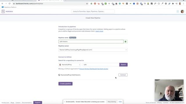 CD CI Configuration of GitHub and Heroku. смотреть онлайн