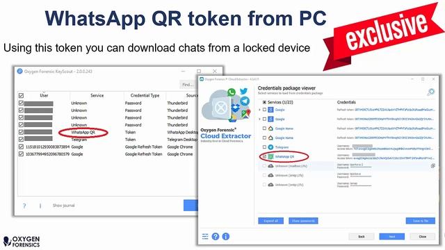 WhatsApp Decryption In Oxygen Forensic® Detective
