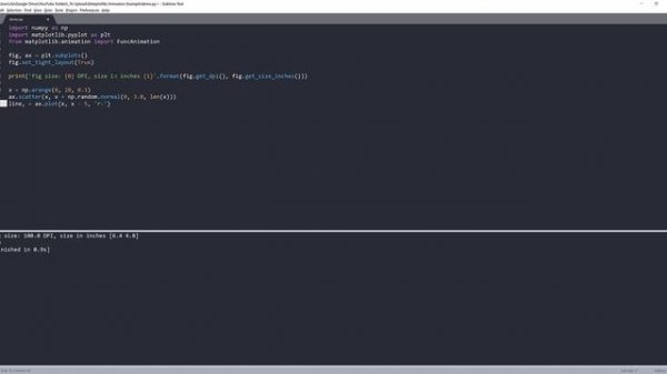 Matplotlib Tutorial | Example of how to create chart animation with matplotlib in Python (#2)