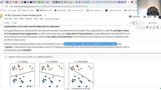 ML Lecture 3 - P2 - LogisticRegression SVM Classifier смотреть онлайн