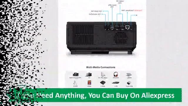 ThundeaL Full HD 1080P TD98 TD98W Android Projector