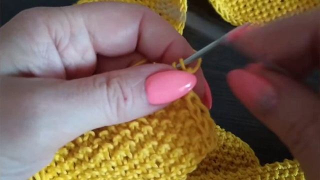 Пояс спицами.Самый легкий и удобный способ. смотреть онлайн
