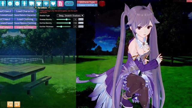 [Koikatsu] Genshin Impact ~ Keqing, Character Card Display + Download (Card Only)