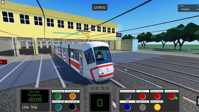 Roblox Rails Of Ostrava - TUTORIAL How To Start The Tram And Set Up The Line. Roblox#114 #tutorial