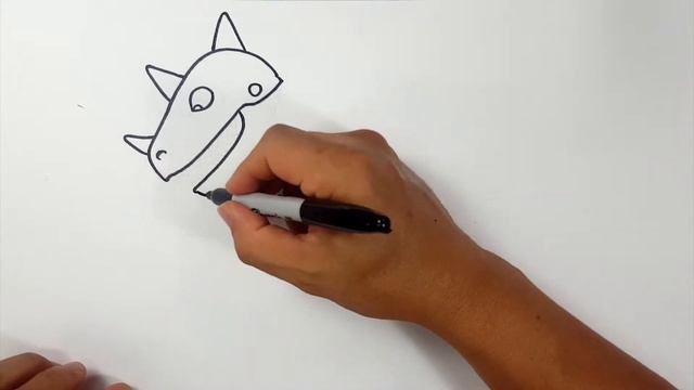 How I Draw Bite Mark from Fortnite смотреть онлайн