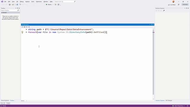 C# Interactive Shell in Visual Studio 2022 смотреть онлайн