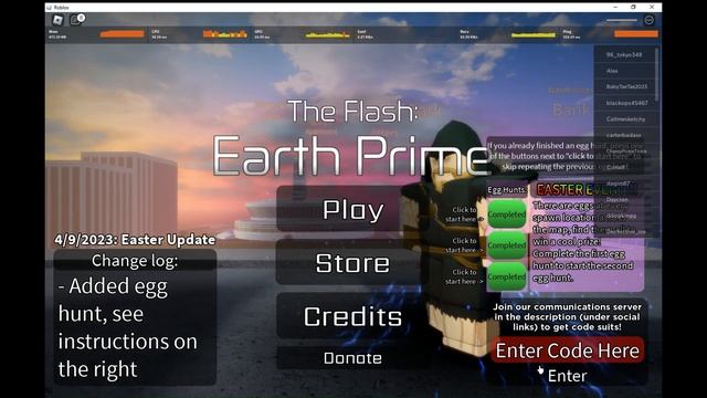 *ALL WORKING CODES* April 2023 | The Flash: Earth Prime | ROBLOX смотреть онлайн