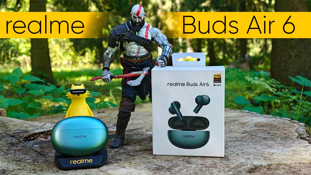 realme Buds Air 6 - эталон недорогих наушников! Самый подробный обзор смотреть онлайн