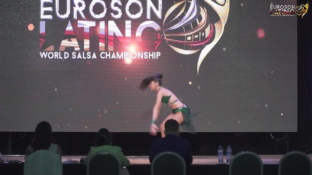 Ioana Medrut Euroson Latino 2022 | Salsa Solo Junior category смотреть онлайн