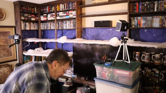 How To Build A Space Saving Christmas Village!! смотреть онлайн
